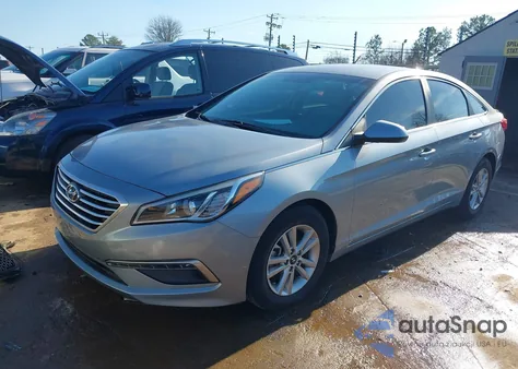 2015 Hyundai Sonata Se z USA, uszkodzony, nr VIN 5NPE24AF3FH012410
